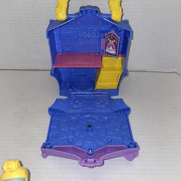 Little People Disney Princess Cinderella On-the-Go Playset with 3 Figures Lot - Picture 10 of 13